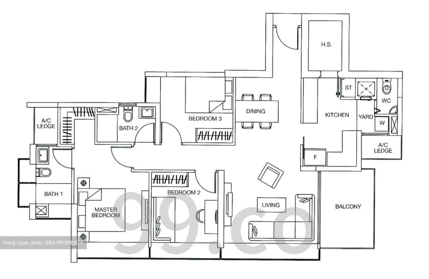 The Riverine By The Park (D12), Apartment #546483971